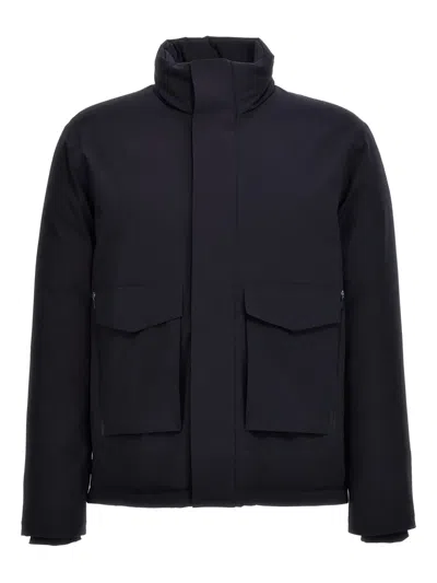 Herno Pocket Jacket In Blue