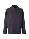 Herno Pocket Jacket In Blue