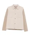 Herno Tailored Blazer With Chest Pockets And Collared Neck In Neutral