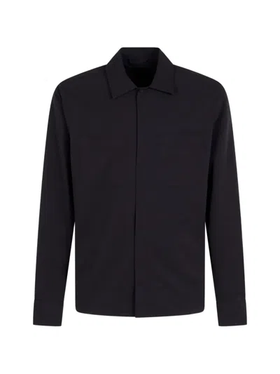 Herno Pocket Shirt In Black