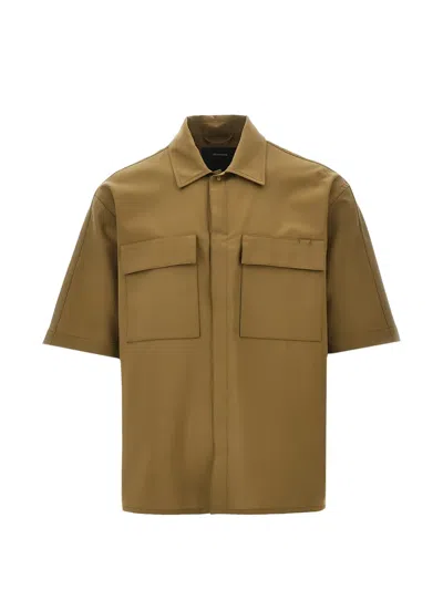 Herno Pocket Shirt In Green