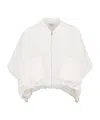 Herno Pocket Short Jacket In White