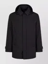 Herno Men Waterproof 2-layer Laminar Fabric In Black