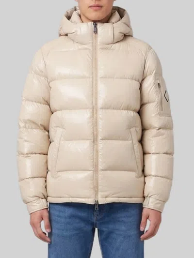 Herno Piumino Polar Tech Con Cappuccio In Neutral