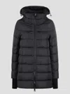 Herno Long-sleeved Quilted Down Jacket In Black