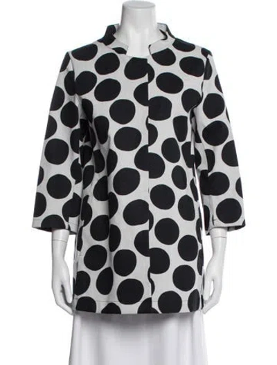 Pre-owned Herno Polka Dot Print Jacket In Multi