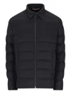 Herno Polo-collar Padded Jacket In Multi