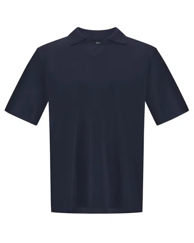 Herno Polo Derby Blu In Blue
