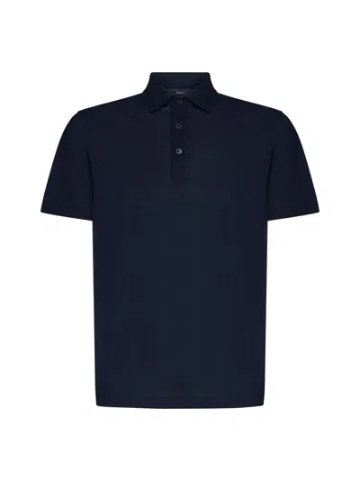 Herno Polo Shirt In Blue