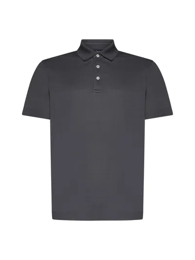 Herno Polo Shirt In Grey