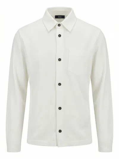 Herno Polo Shirt With Pocket In White
