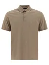 Herno Polo Shirts With Collared Short Sleeves In Brown