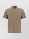 Herno Polo Shirts With Collared Short Sleeves In Brown