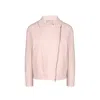 Herno Multicolor Polyamide Biker Jacket In Pink