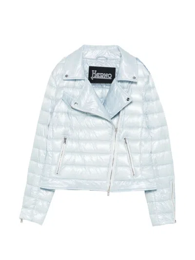 Herno Polyamide Down Parka In Gray