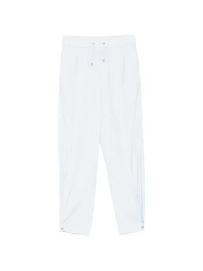 HERNO HERNO POLYAMIDE ELASTANE DRAWSTRING-FASTENING TROUSERS