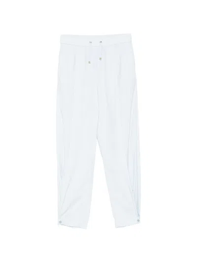 HERNO HERNO POLYAMIDE ELASTANE DRAWSTRING-FASTENING TROUSERS