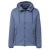 Herno Blue Polyamide Jacket In Blue