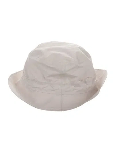 Pre-owned Herno Polyester Bucket Hat In Neutral