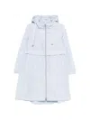 Herno Polyester Cotton Parka In Blue