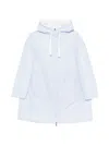 Herno Polyester Drawstring Hooded Parka In White
