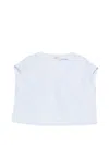 Herno Polyester Drawstring-hem V-neck Top In Multi