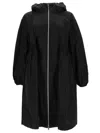 Herno Polyester Long Parka Parka In Black