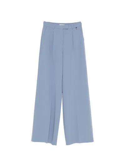 Herno Polyester Viscose Elastane Pants In Brown