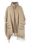 Herno Ultralight Cozy Poncho For Women