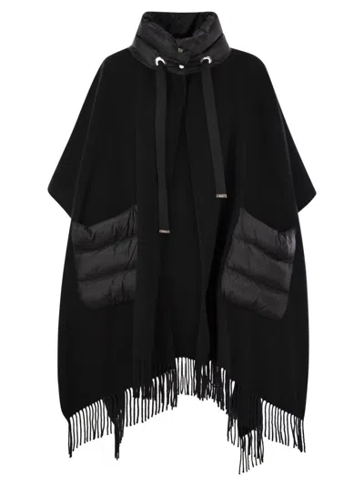 HERNO PONCHO RESORT IN WARMY E NYLON ULTRALIGHT
