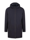 Herno Stretch Nylon Resort Jacket In Black