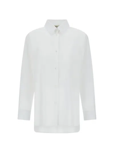 Herno Poplin Shirt In White
