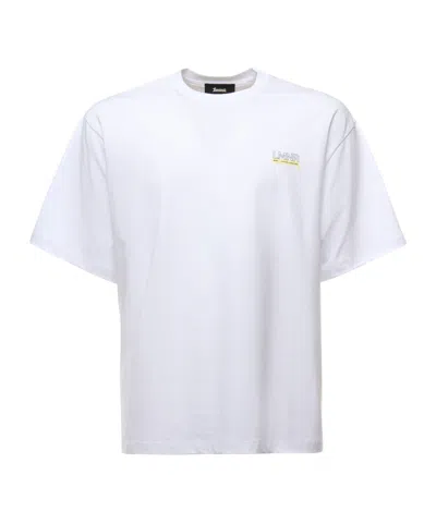 HERNO HERNO LOGO PRINTED CREWNECK T-SHIRT