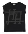 Herno Printed Graphic T-shirt In Black