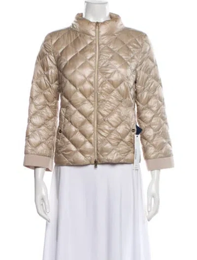 Pre-owned Herno Printed Jacket In Neutral