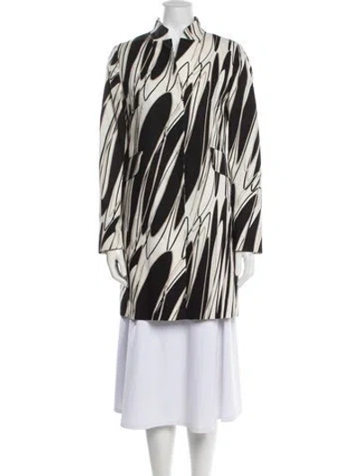 Pre-owned Herno Printed Jacket W/ Tags In Black