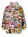 Herno Printed Reversible Puffer Jacket In Multi