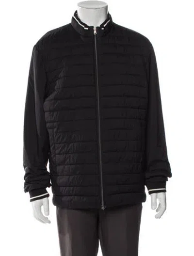 Pre-owned Herno Puffer Coat In Black