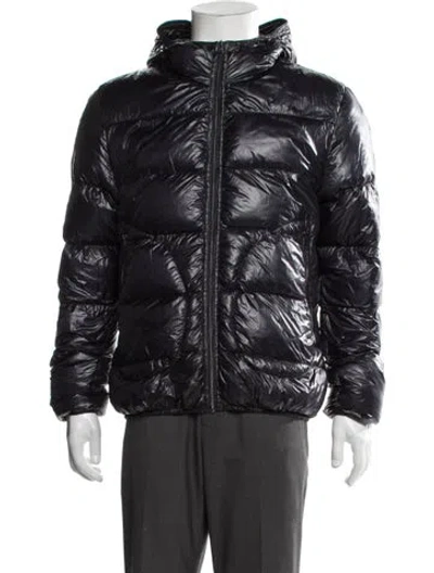 Pre-owned Herno Puffer Coat In Blue