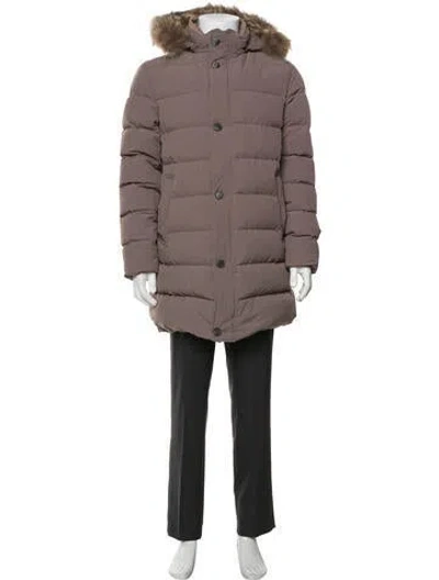 Pre-owned Herno Puffer Coat In Gray