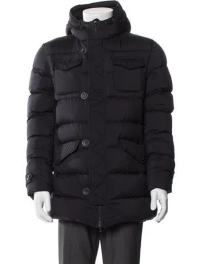 Pre-owned Herno Puffer Coat In Gray