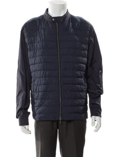 Pre-owned Herno Puffer Coat In Gray