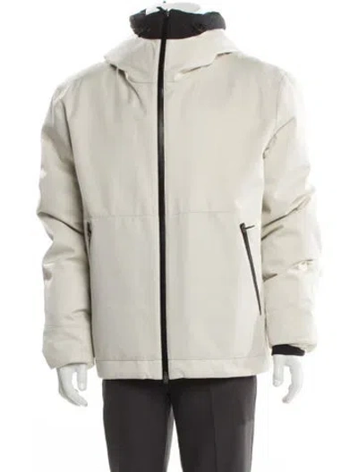 Pre-owned Herno Puffer Coat In Neutral