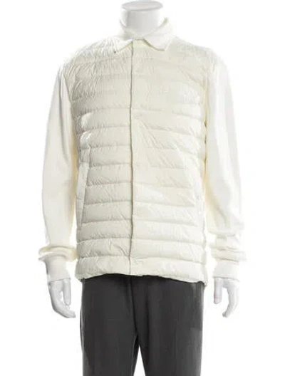 Pre-owned Herno Puffer Coat In Neutral