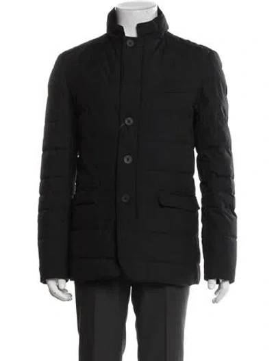 Pre-owned Herno Puffer Coat W/ Tags In Black