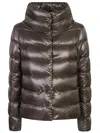 Herno Amelia Puffer Jacket In Grey
