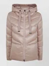 Herno Puffer Coat With Hood And Pockets In Pink