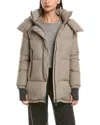 Herno Puffer Down Coat In Brown