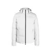 Herno Gray Polyester Full-length Jacket In White