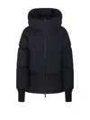 Herno Puffer Down Jacket With High Collar In Black